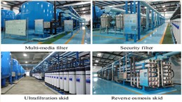 KeenSen Reverse Osmosis Membrane BW-8040FR ---- 30000 m3/d Water Plant Project Application